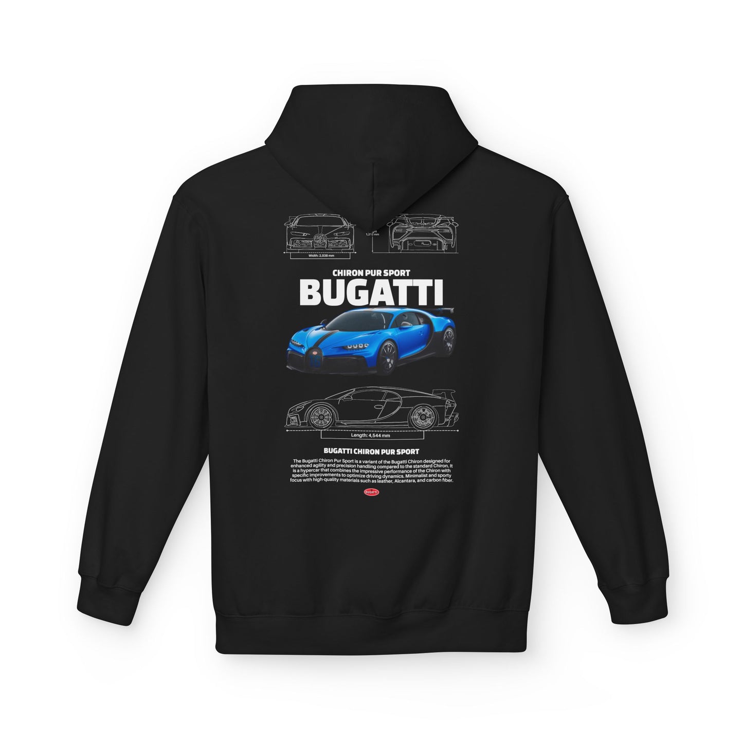 BUGATTI CHIRON PUR SPORT-Sweatshirt