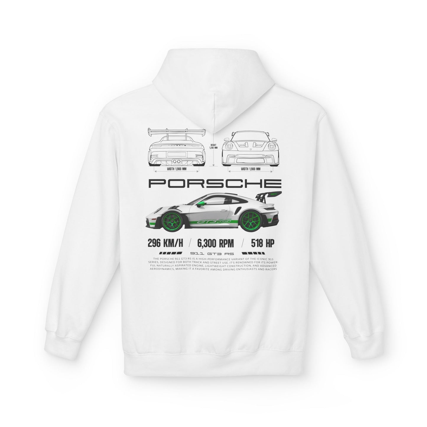 PORSCHE 911 GT3 RS-Sudadera