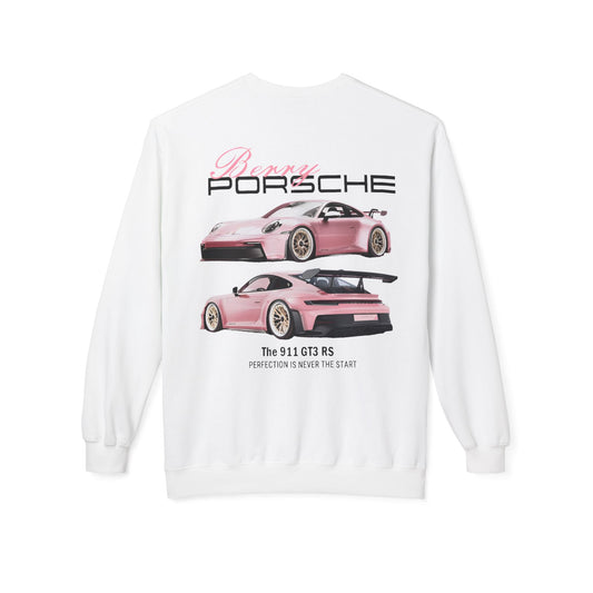 PORSCHE GT3RS ROSE-sweat à capuche